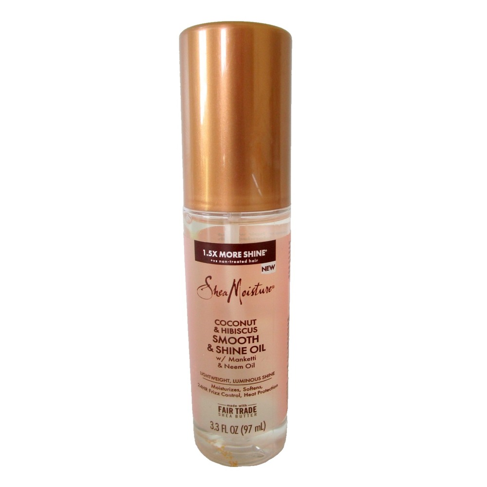 Shea Moisture Coconut & Hibiscus Smooth & Shine Oil Spray 3.3 Fl Oz